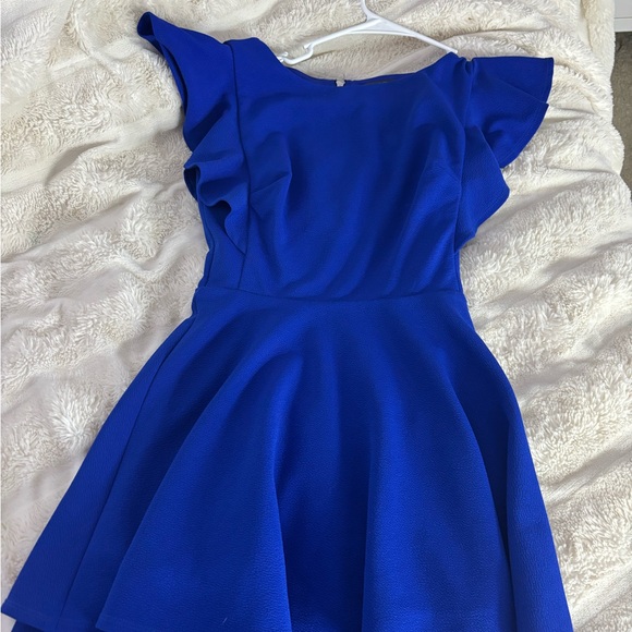 crystal doll blue dress Bodycon Royal Blue Prom Dress Curvy Black Girl Slays main image 0